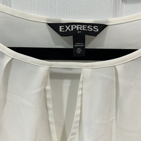 Express Womens XS dress tank top ivory - Picture 2 of 3